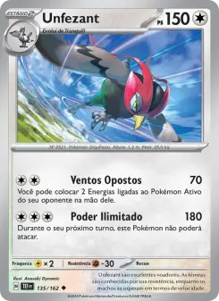 Carta Unfezant
