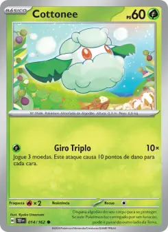 Carta Cottonee da coleção Temporal Forces