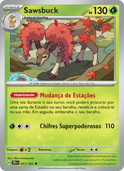 Carta Sawsbuck da coleção Temporal Forces