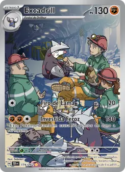 Carta Excadrill da coleção Temporal Forces
