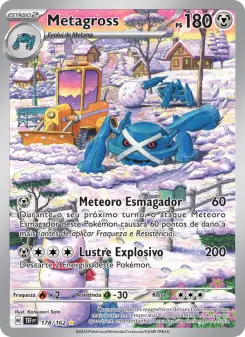 Carta Metagross da coleção Temporal Forces