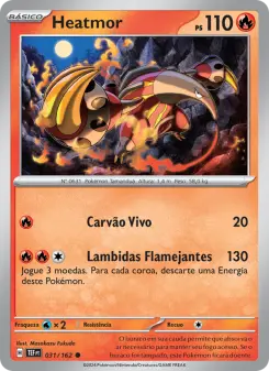 Carta Heatmor da coleção Temporal Forces