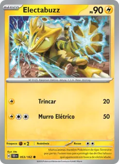 Carta Electabuzz da coleção Temporal Forces