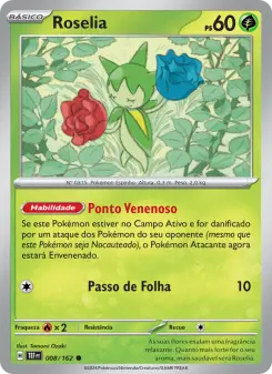 Carta Roselia da coleção Temporal Forces