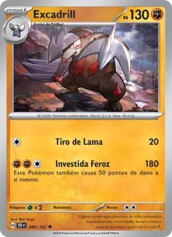 Carta Excadrill da coleção Temporal Forces