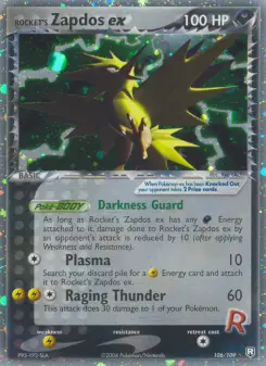Cartas de Zapdos