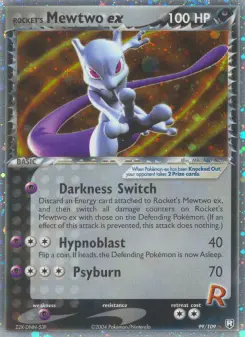 Carta Rocket's Mewtwo ex