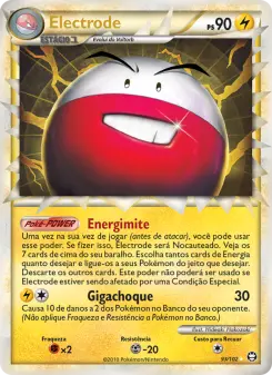 Carta Electrode da coleção Triumphant