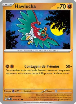 Carta Hawlucha da coleção Twilight Masquerade