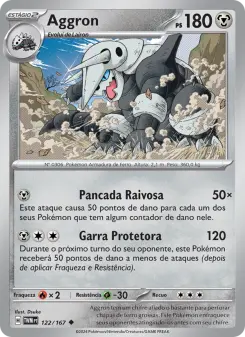 Carta Aggron da coleção Twilight Masquerade