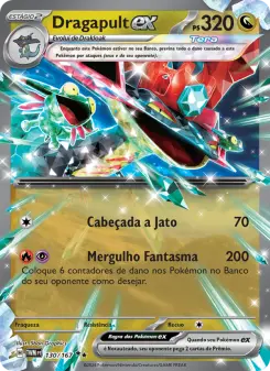 Carta Dragapult ex da coleção Twilight Masquerade