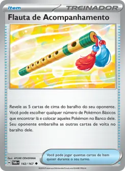 Carta Accompanying Flute