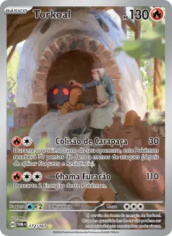 Carta Torkoal da coleção Twilight Masquerade
