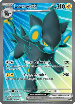 Carta Luxray ex da coleção Twilight Masquerade