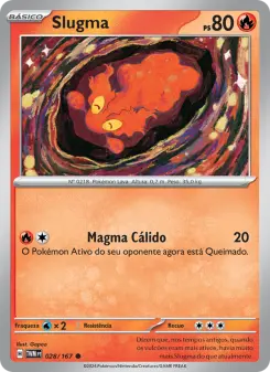 Carta Slugma da coleção Twilight Masquerade