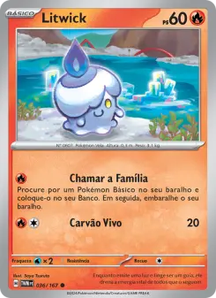 Carta Litwick da coleção Twilight Masquerade