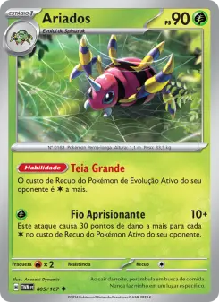 Carta Ariados da coleção Twilight Masquerade