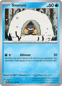 Carta Snorunt da coleção Twilight Masquerade