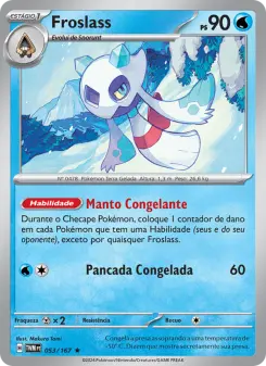 Carta Froslass da coleção Twilight Masquerade
