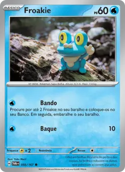 Carta Froakie da coleção Twilight Masquerade