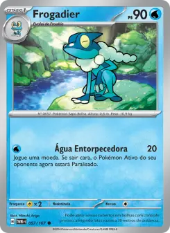 Carta Frogadier da coleção Twilight Masquerade