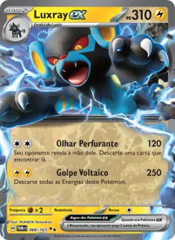 Carta Luxray ex da coleção Twilight Masquerade