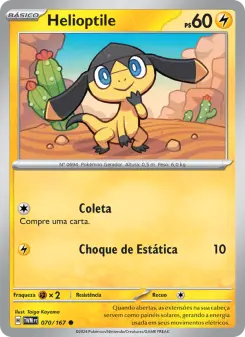 Carta Helioptile da coleção Twilight Masquerade