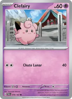 Carta Clefairy da coleção Twilight Masquerade