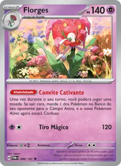 Carta Florges da coleção Twilight Masquerade