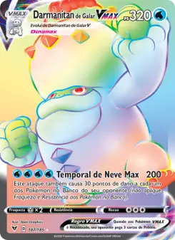 Carta Galarian Darmanitan VMAX