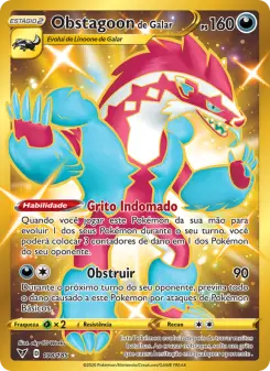 Cartas de Galarian Obstagoon