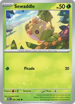 Carta Sewaddle da coleção White Flare