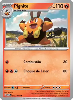 Carta Pignite da coleção White Flare