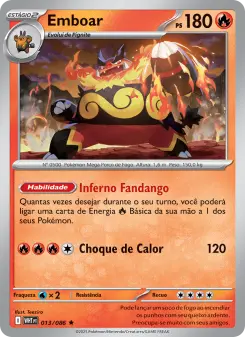 Carta Emboar da coleção White Flare