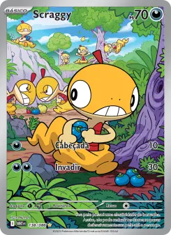Carta Scraggy da coleção White Flare
