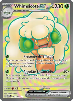 Carta Whimsicott ex da coleção White Flare