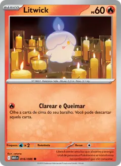 Carta Litwick da coleção White Flare