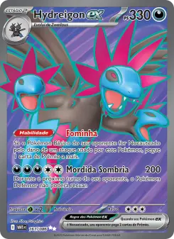 Carta Hydreigon ex da coleção White Flare
