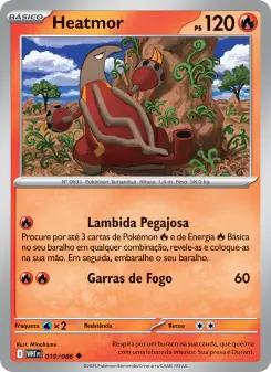 Carta Heatmor da coleção White Flare