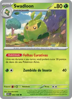 Carta Swadloon da coleção White Flare