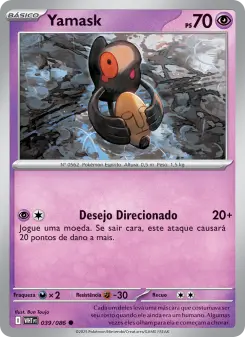Carta Yamask da coleção White Flare