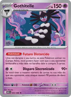 Carta Gothitelle da coleção White Flare
