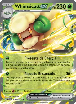 Carta Whimsicott ex da coleção White Flare
