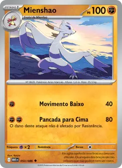 Carta Mienshao da coleção White Flare