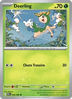 Carta Deerling da coleção White Flare