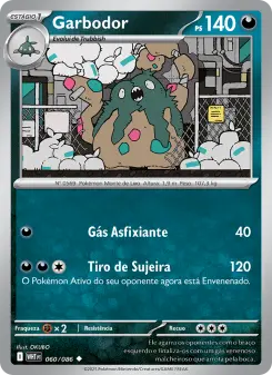 Carta Garbodor da coleção White Flare
