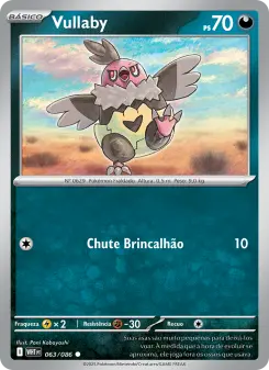 Carta Vullaby da coleção White Flare