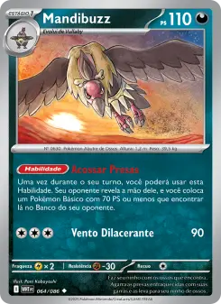 Carta Mandibuzz da coleção White Flare