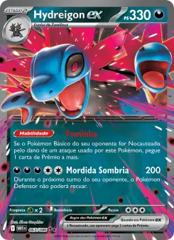 Carta Hydreigon ex da coleção White Flare