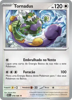 Carta Tornadus da coleção White Flare